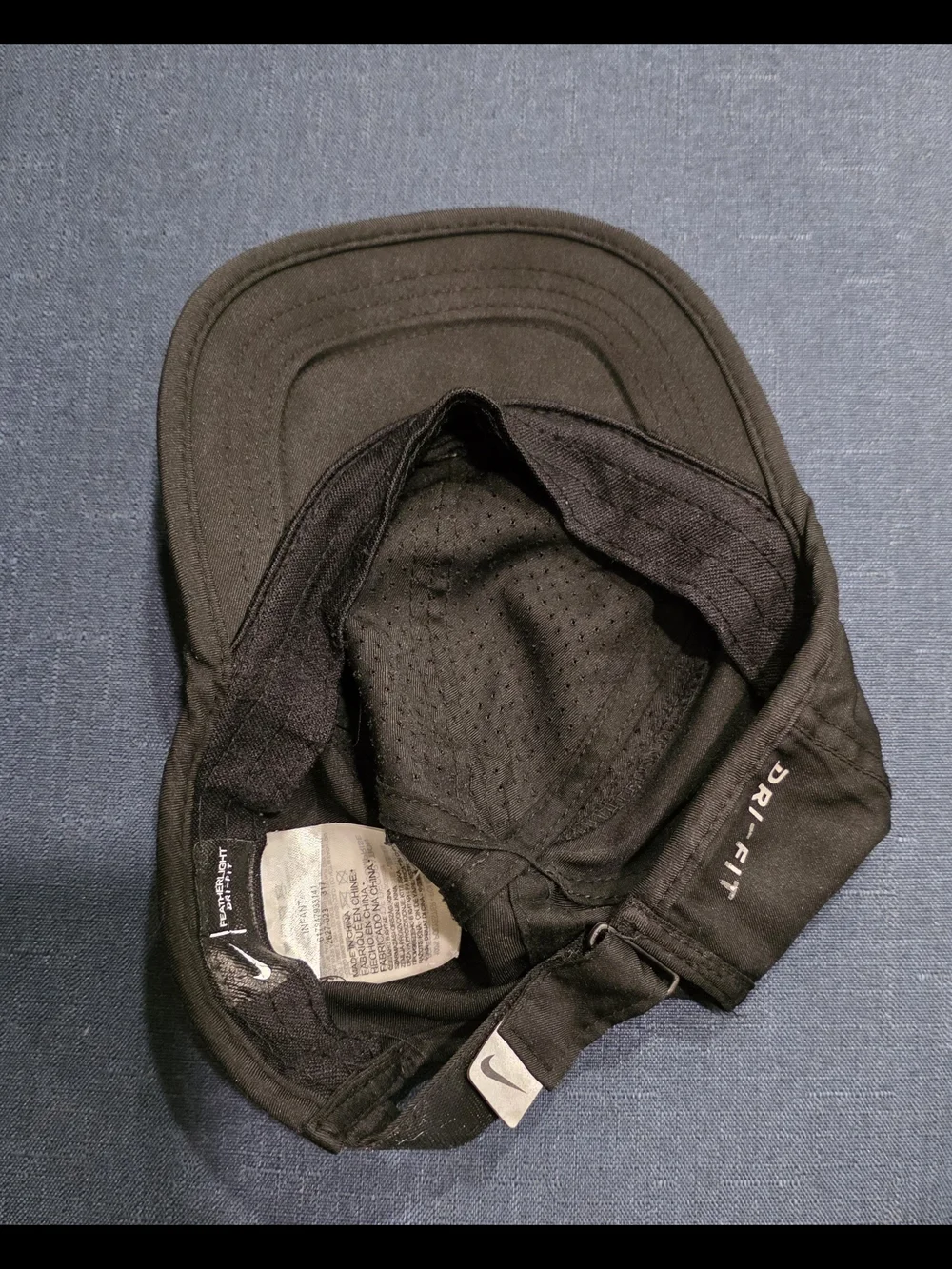 Nike Infant Black Swoosh Cap